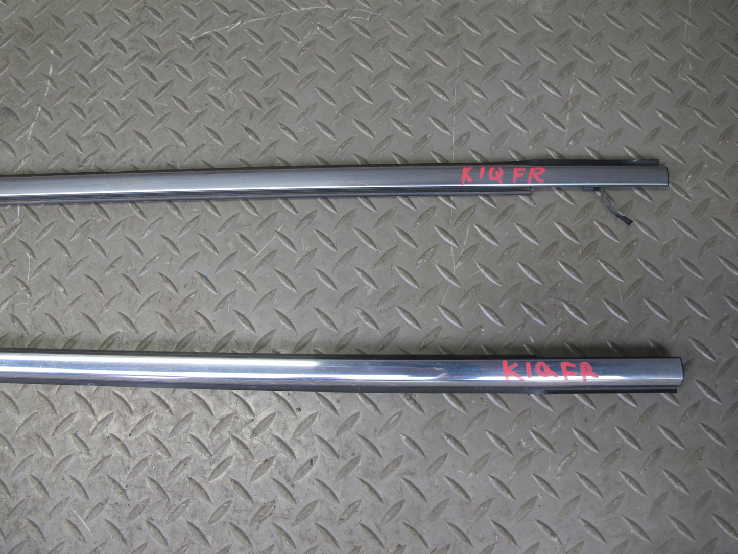 2011-2020 Infiniti QX56 QX80 Front Left & Right Side Door Window Molding Set