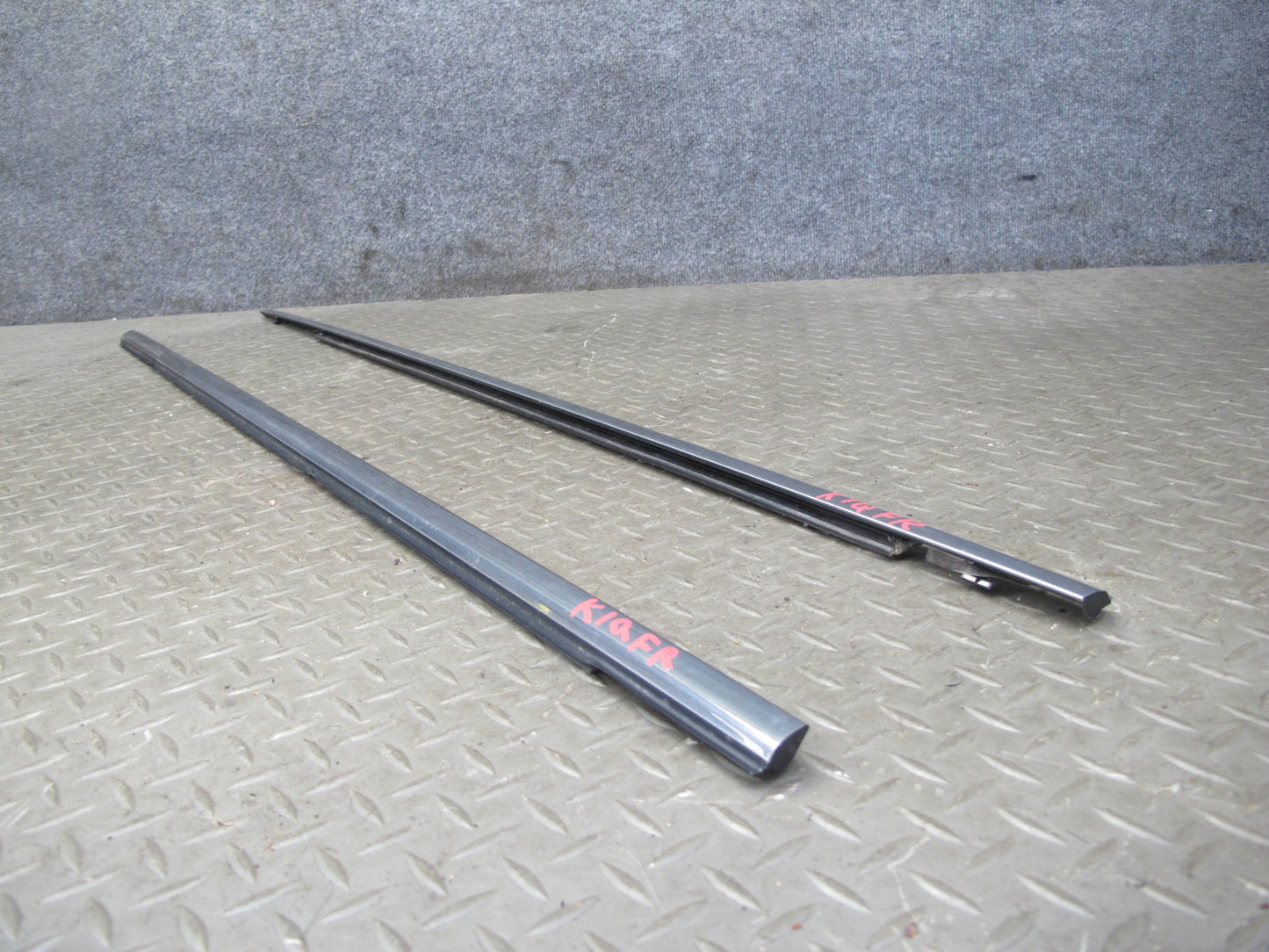 2011-2020 Infiniti QX56 QX80 Front Left & Right Side Door Window Molding Set