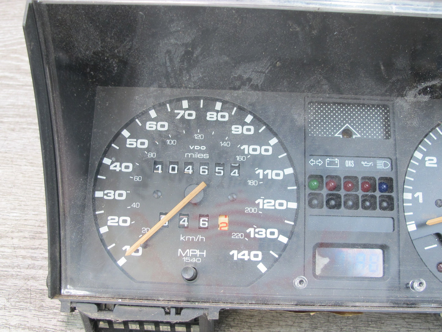 86-88 VW Scirocco MK2 Instrument Cluster Gauge Speedometer Tachometer w VDO OEM