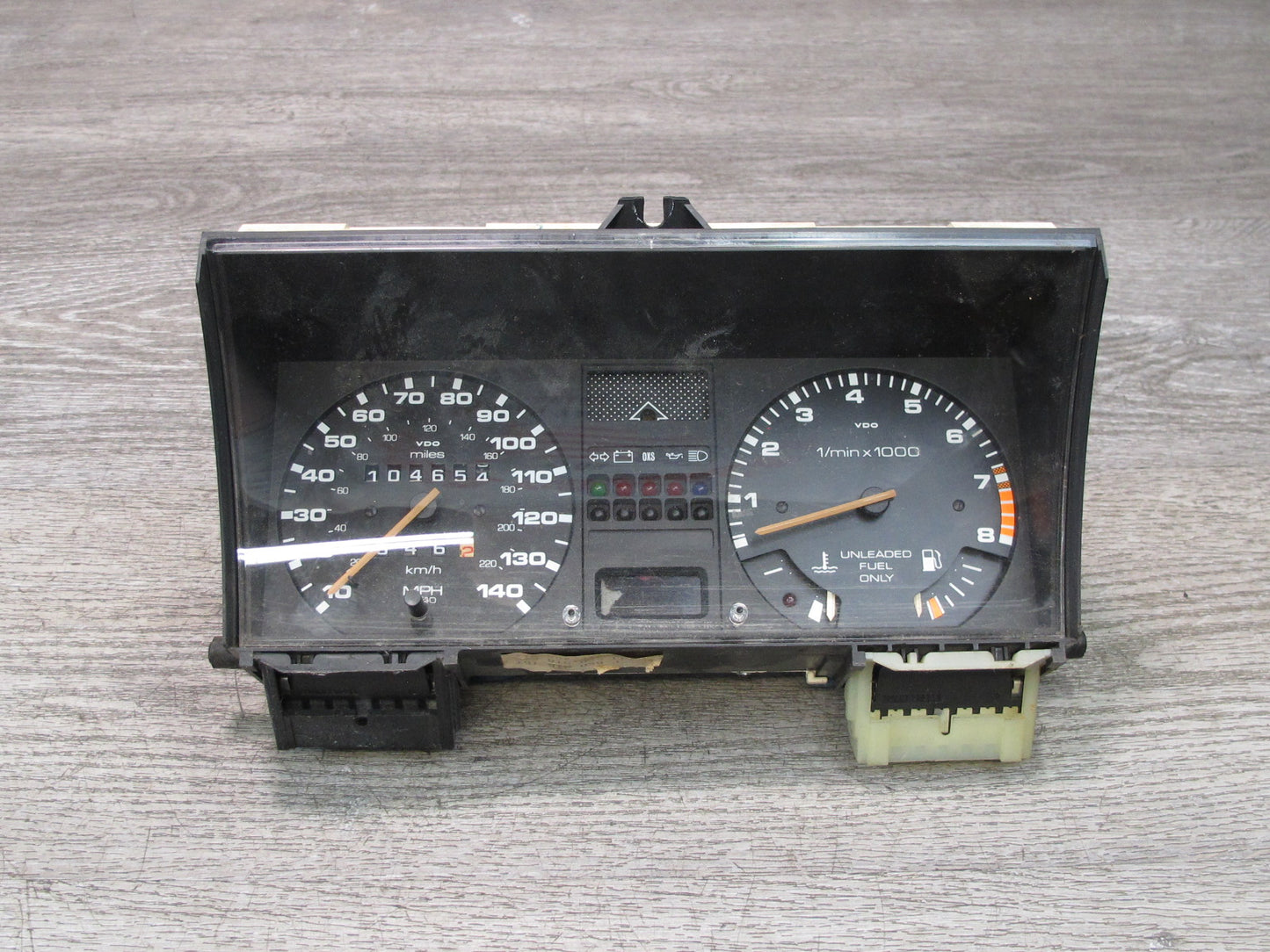 86-88 VW Scirocco MK2 Instrument Cluster Gauge Speedometer Tachometer w VDO OEM