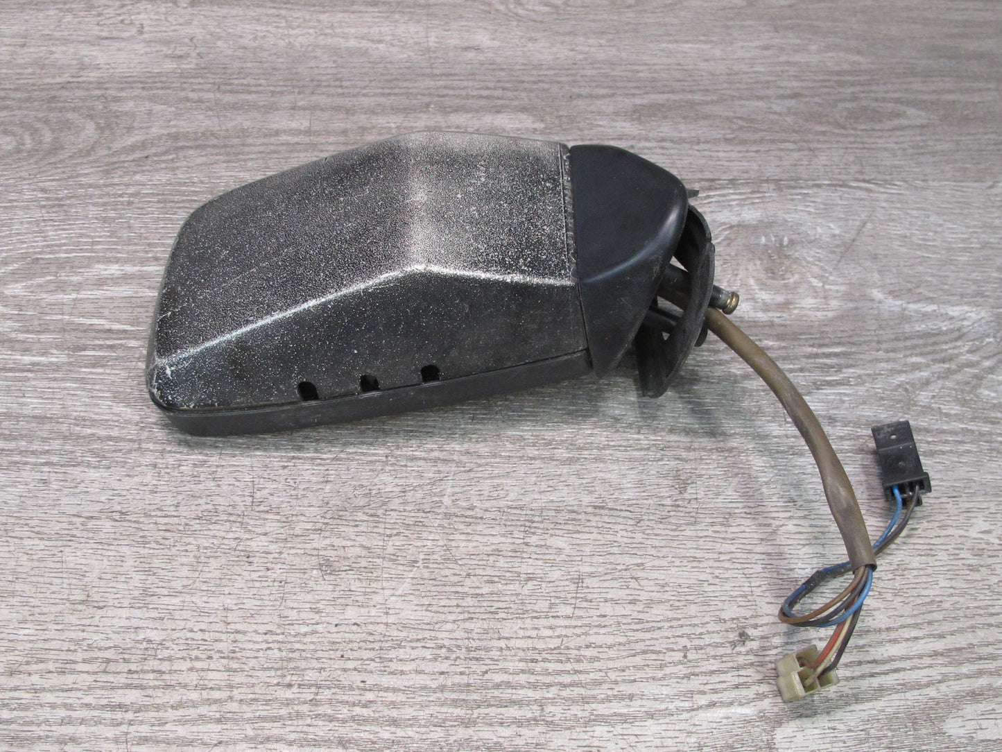 86-88 Volkswagen VW Scirocco Right Door Exterior Side View Mirror Black OEM