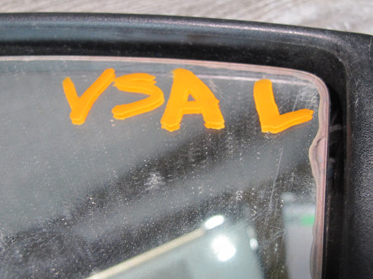 86-88 Volkswagen Scirocco Left Driver Door Exterior Side View Mirror Black OEM