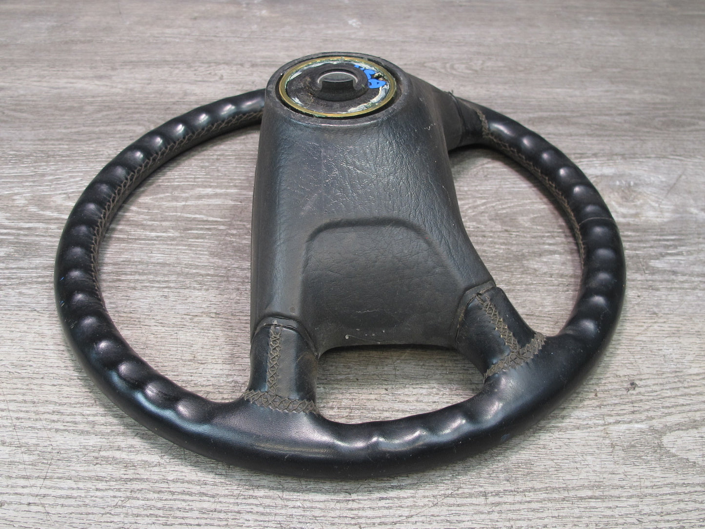 86-88 Volkswagen Scirocco 4-SPOKE Leather Steering Black OEM
