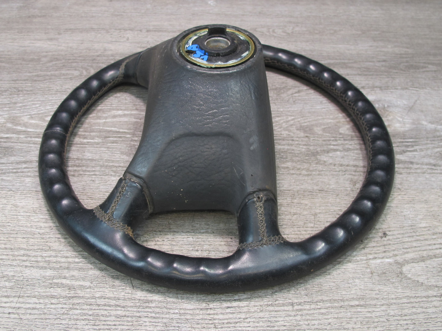 86-88 Volkswagen Scirocco 4-SPOKE Leather Steering Black OEM