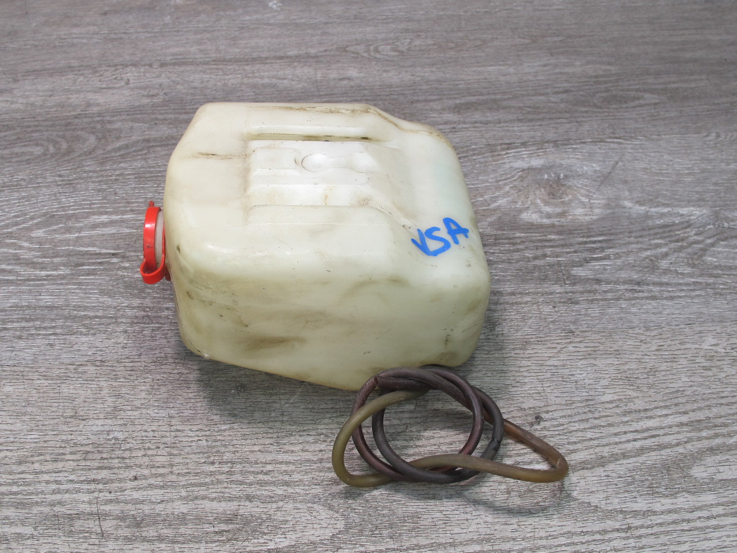 85-88 VW Scirocco Windshield Washer Fluid Reservoir Tank w Pump 321955453E OEM