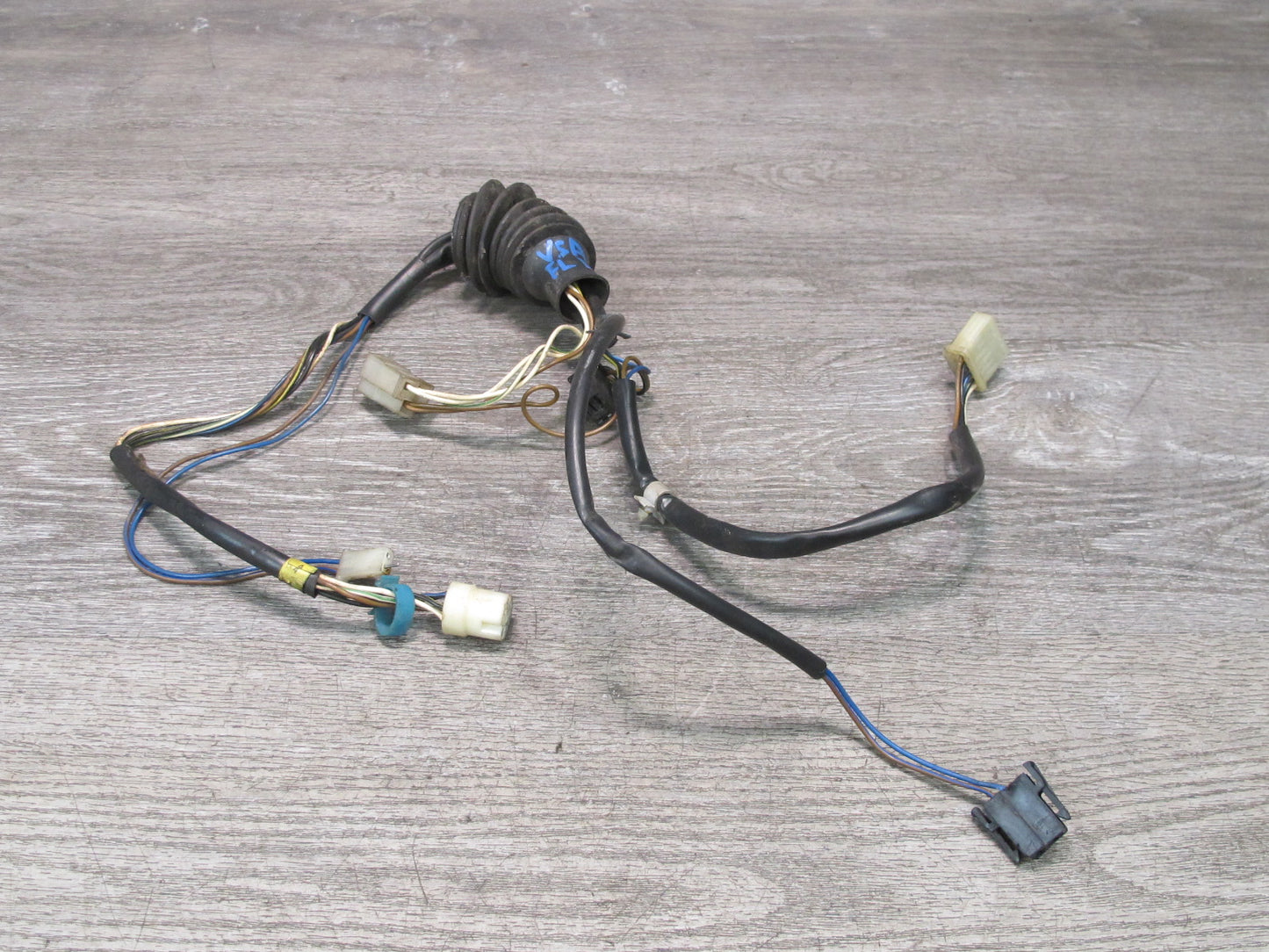 86-88 Volkswagen VW Scirocco MK2 Left Driver Door Wire Wiring Harness OEM