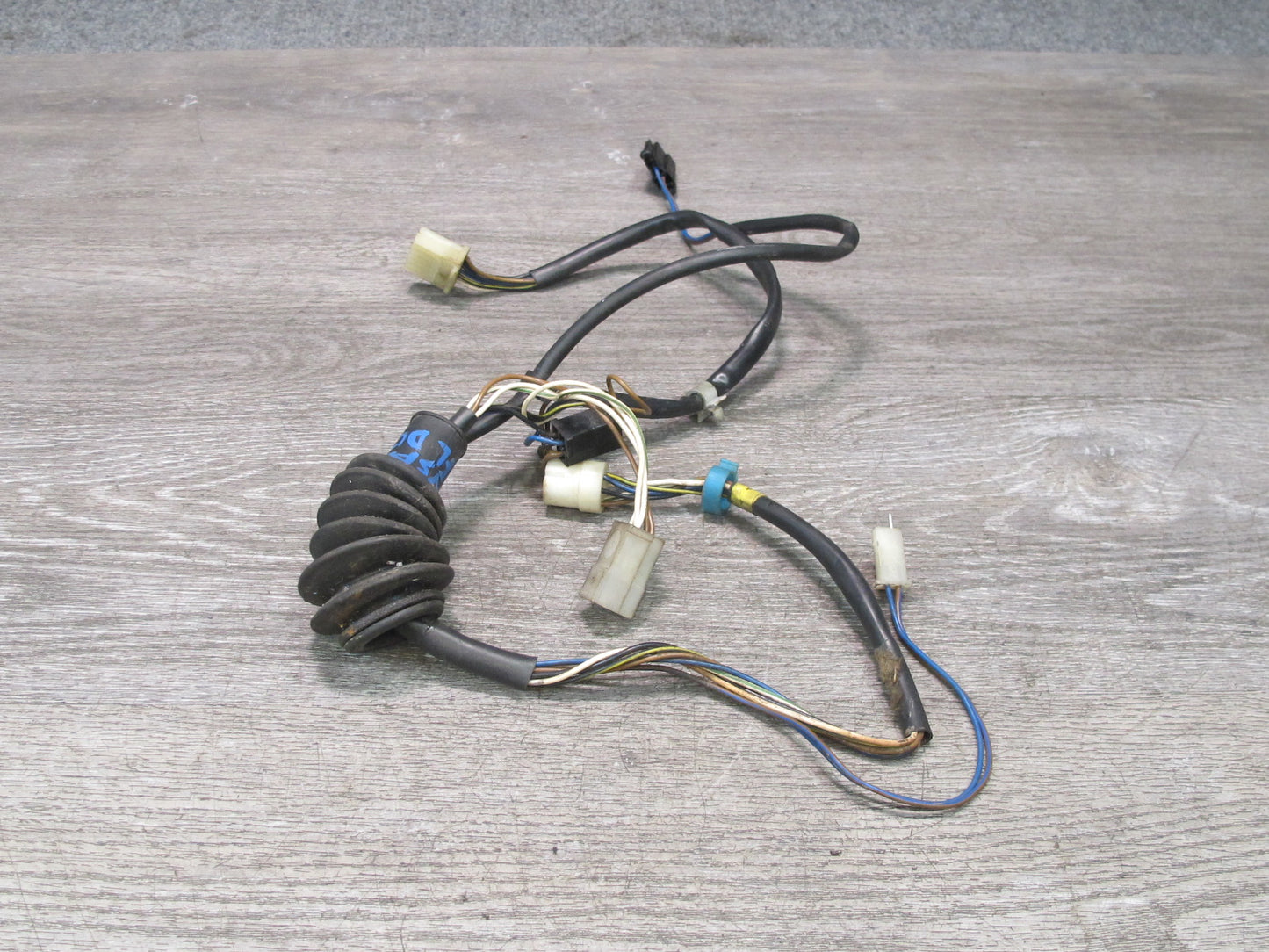 86-88 Volkswagen VW Scirocco MK2 Left Driver Door Wire Wiring Harness OEM