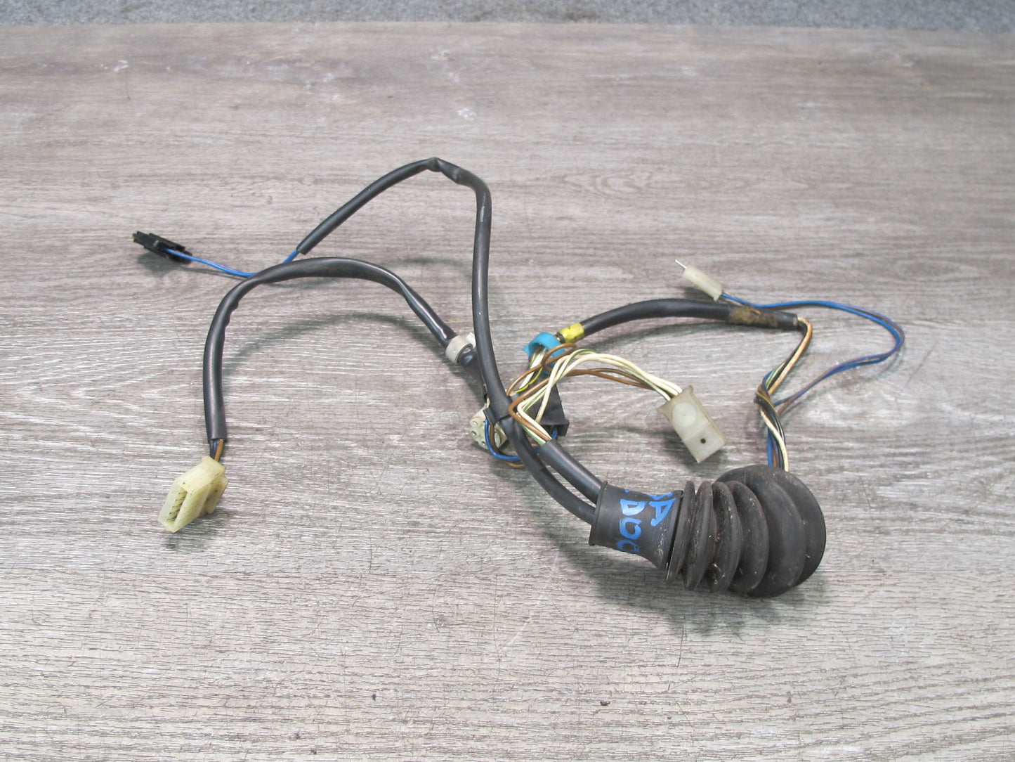 86-88 Volkswagen VW Scirocco MK2 Left Driver Door Wire Wiring Harness OEM