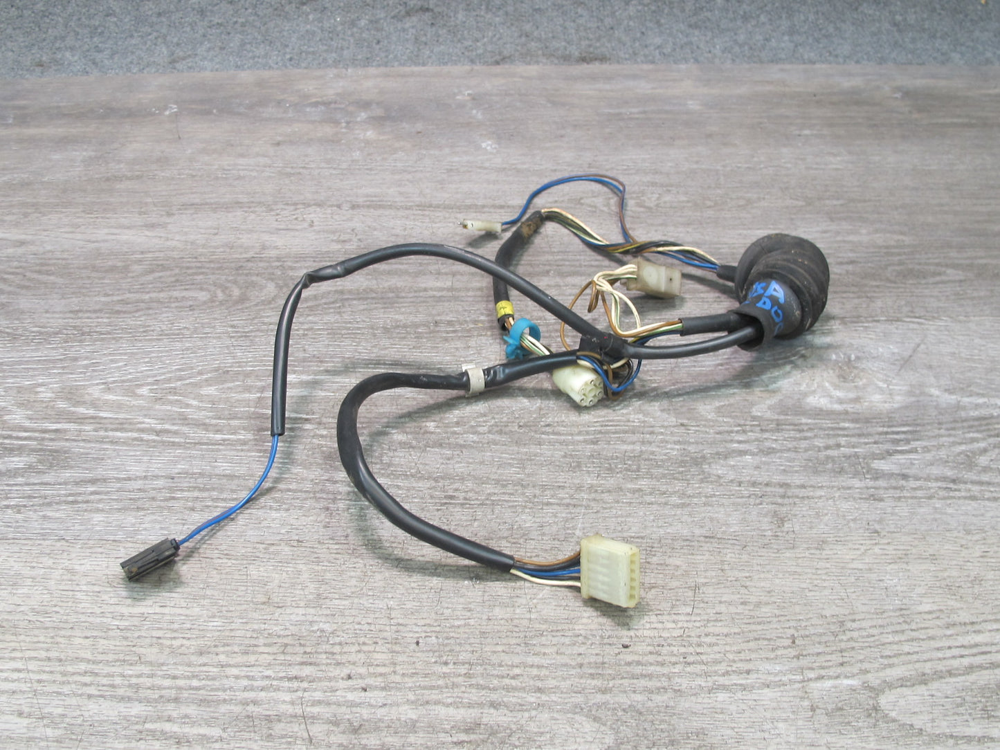 86-88 Volkswagen VW Scirocco MK2 Left Driver Door Wire Wiring Harness OEM