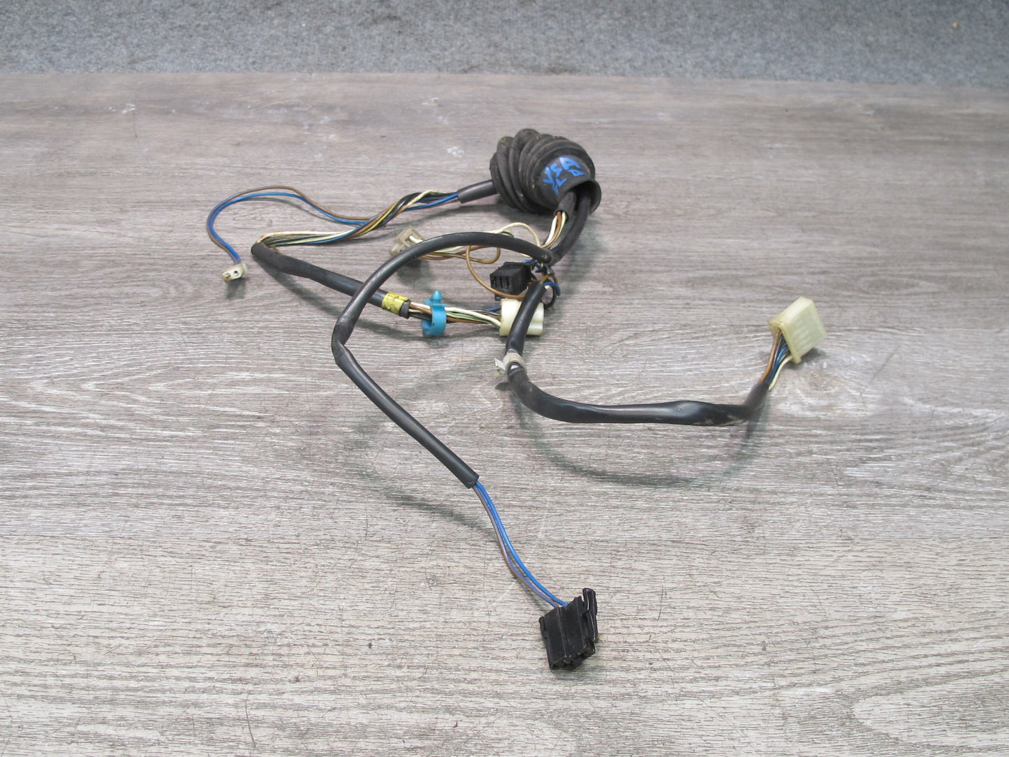 86-88 Volkswagen VW Scirocco MK2 Left Driver Door Wire Wiring Harness OEM