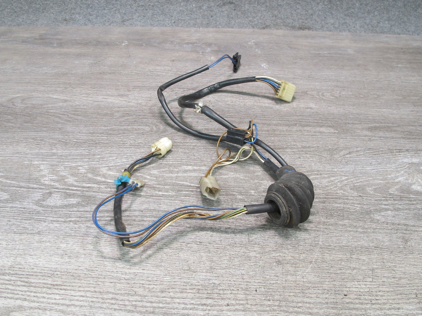 86-88 Volkswagen VW Scirocco MK2 Left Driver Door Wire Wiring Harness OEM