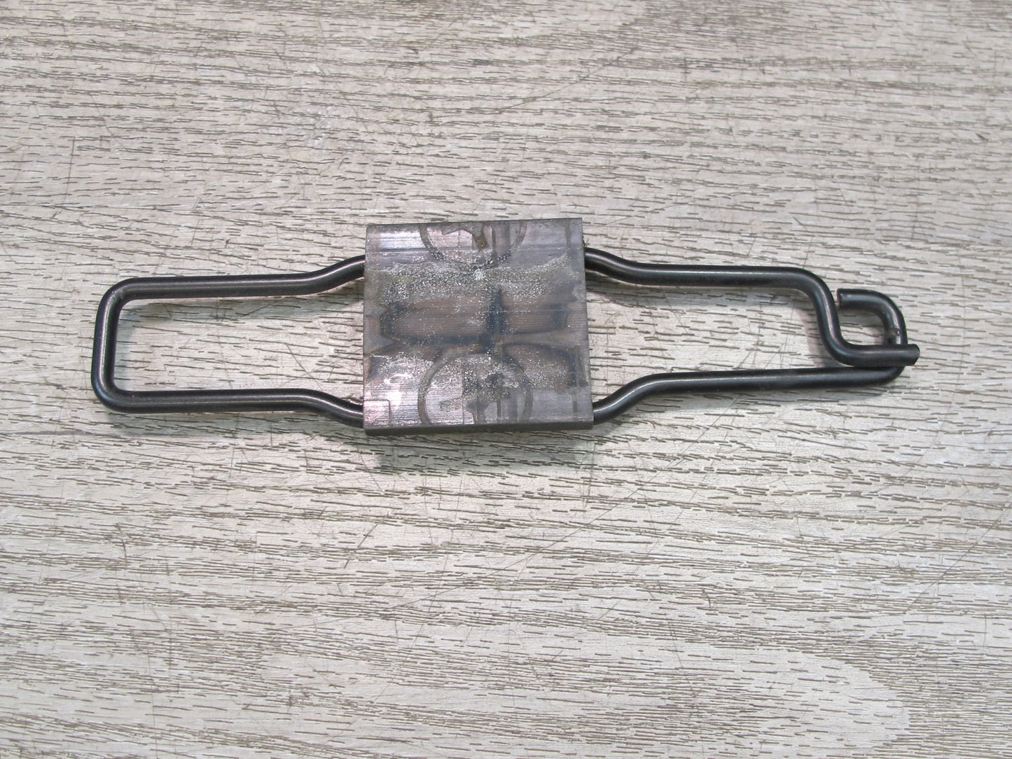 05-11 Mercedes R171 Slk-class Battery Tray Mount Bracket Support Clamp Set OEM