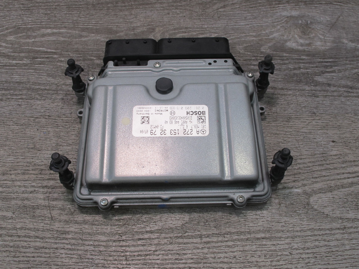 05-08 Mercedes R171 SLK350 3.5L M272 Engine ECU DME Ignition Switch Lock KEY Set