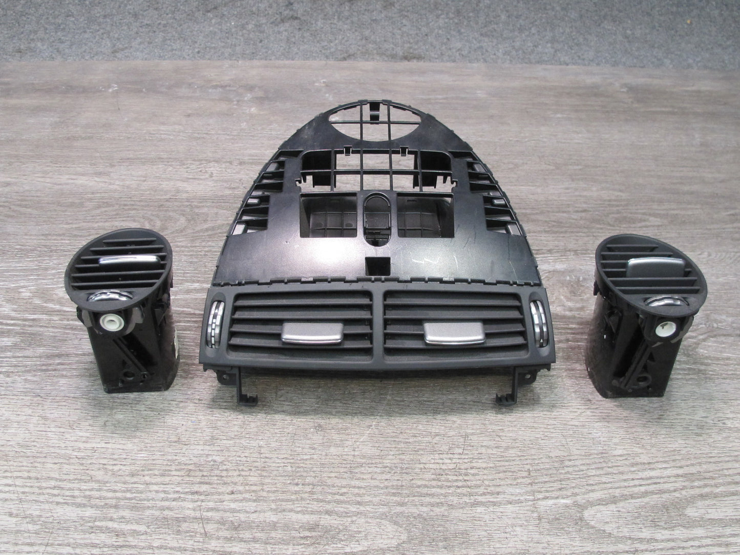 05-11 Mercedes R171 SLK Set of 3 Dash Front Left Center Right A/C Air Vent OEM