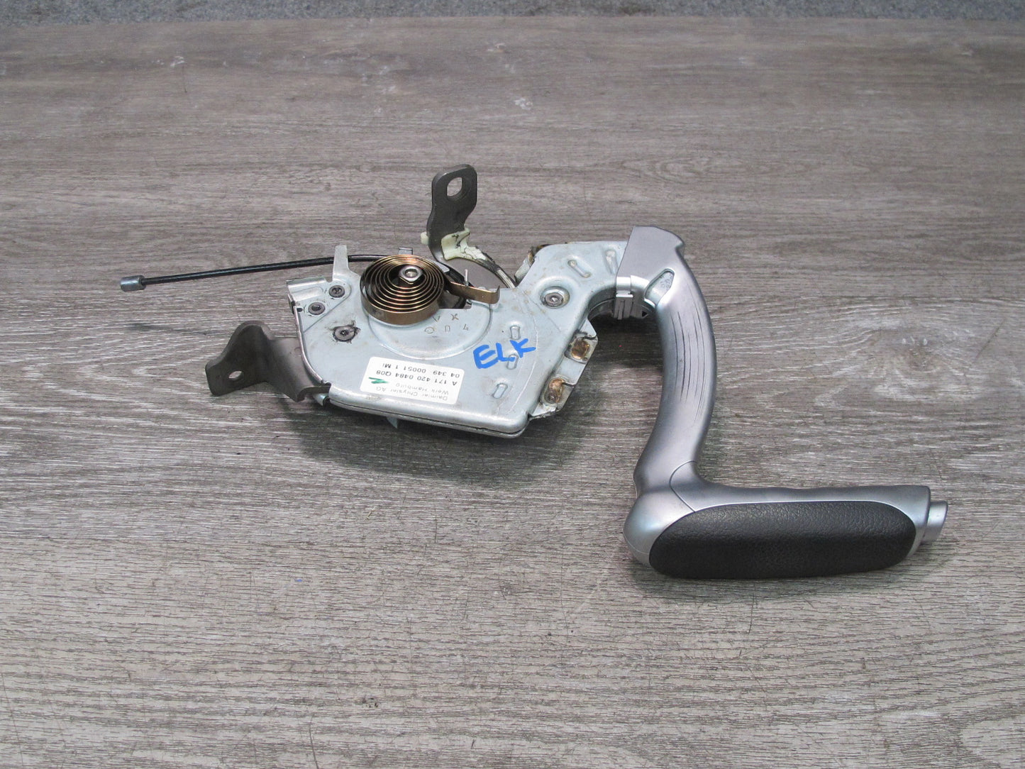 05-11 Mercedes R171 Slk-class Emergency Parking Hand Brake Handle Assembly OEM