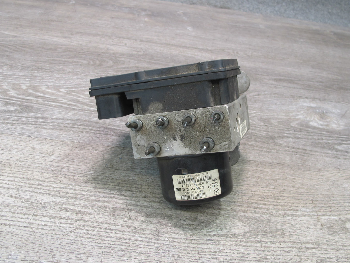 05-11 Mercedes R171 Slk-class Anti Lock Brake ABS Pump Module 0345456032 OEM