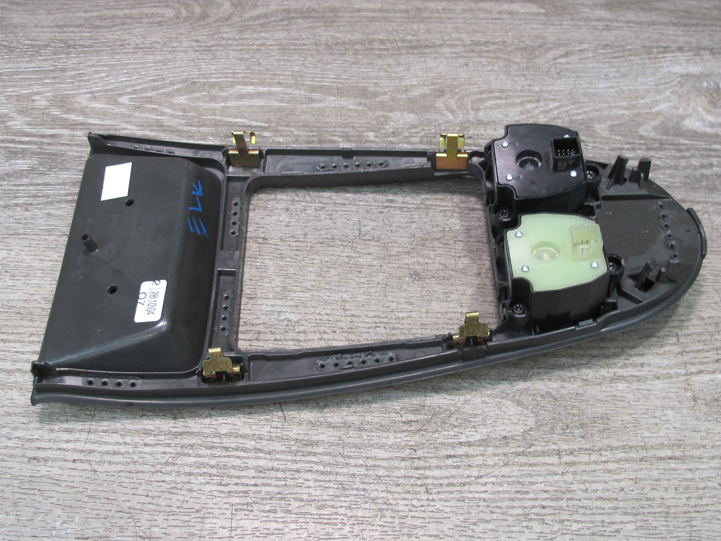 05-11 Mercedes R171 Slk-class Center Console Shifter Trim Bezel Cover Panel OEM
