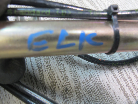 05-11 Mercedes R171 SLK Convertible Set of 2 Rear Trunk Lid Cylinder w Cable OEM