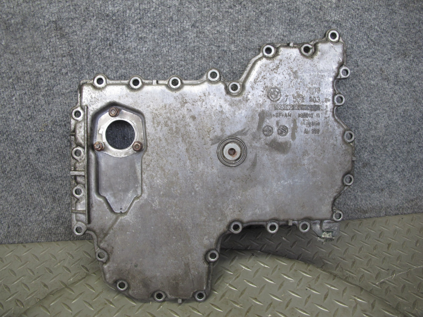 2010-2014 BMW E71 X6 X6M 4.4L Engine Motor Lower Oil Pan 7566803