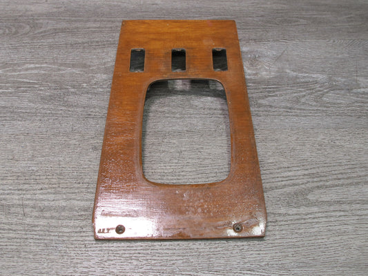 81-85 Mercedes R107 380SL Dash Console Shifter Glove Wood Trim Panel Set OEM