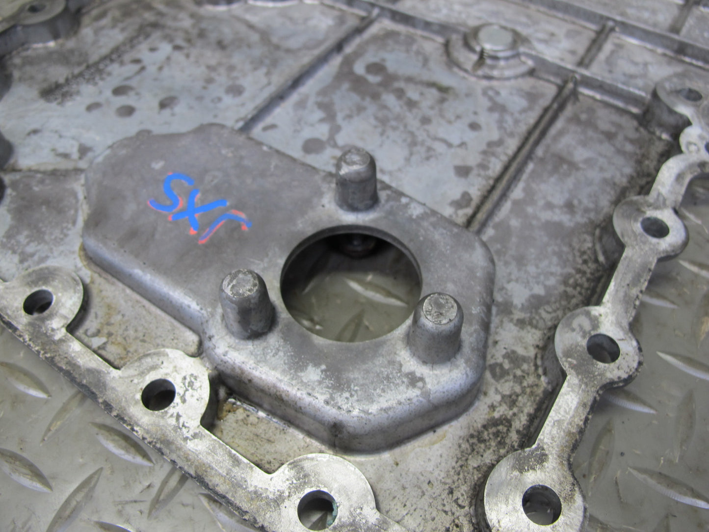 2010-2014 BMW E71 X6 X6M 4.4L Engine Motor Lower Oil Pan 7566803