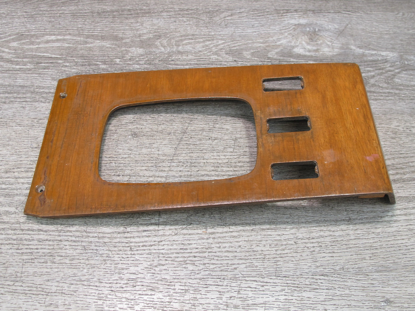 81-85 Mercedes R107 380SL Dash Console Shifter Glove Wood Trim Panel Set OEM
