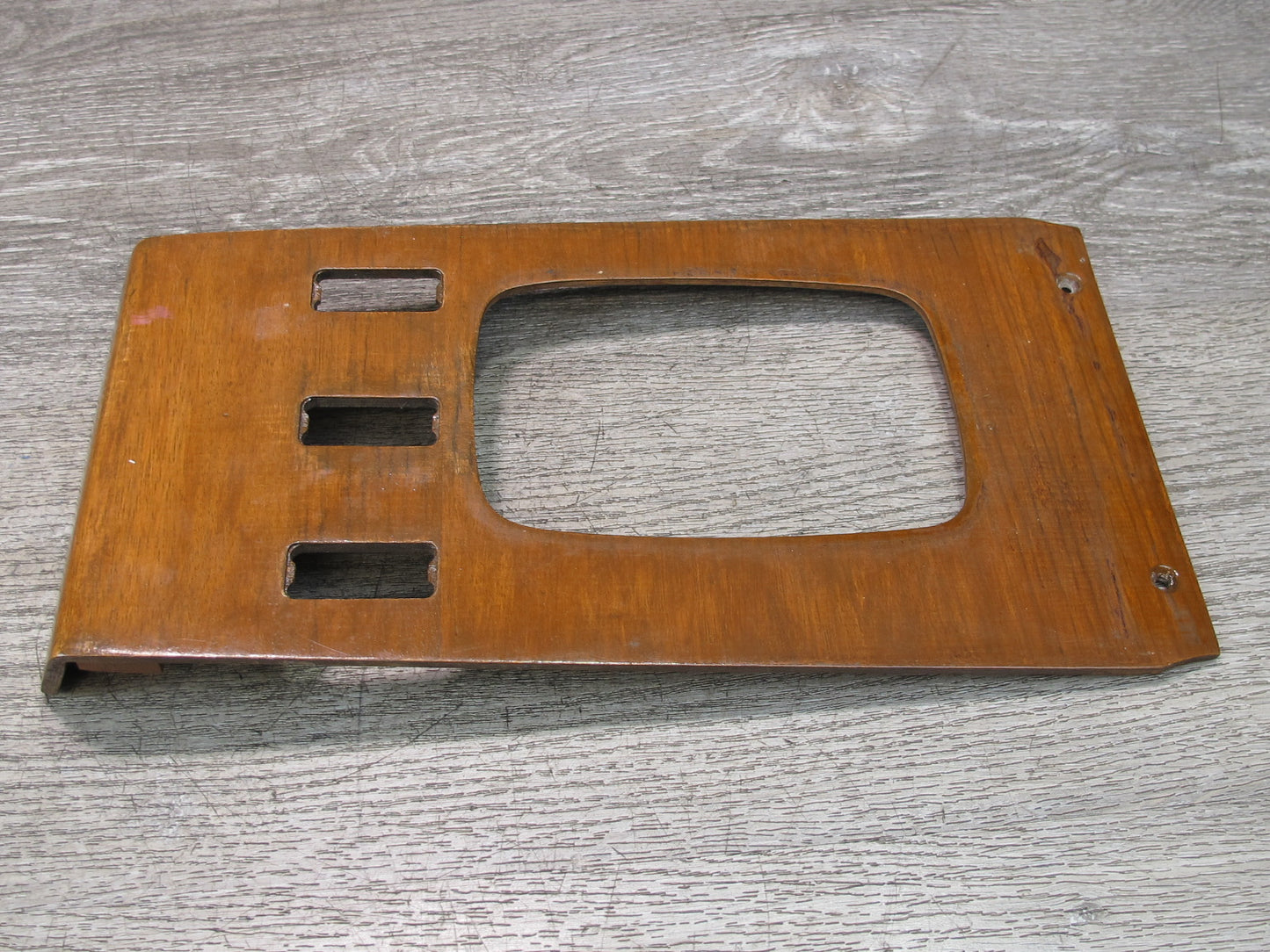 81-85 Mercedes R107 380SL Dash Console Shifter Glove Wood Trim Panel Set OEM