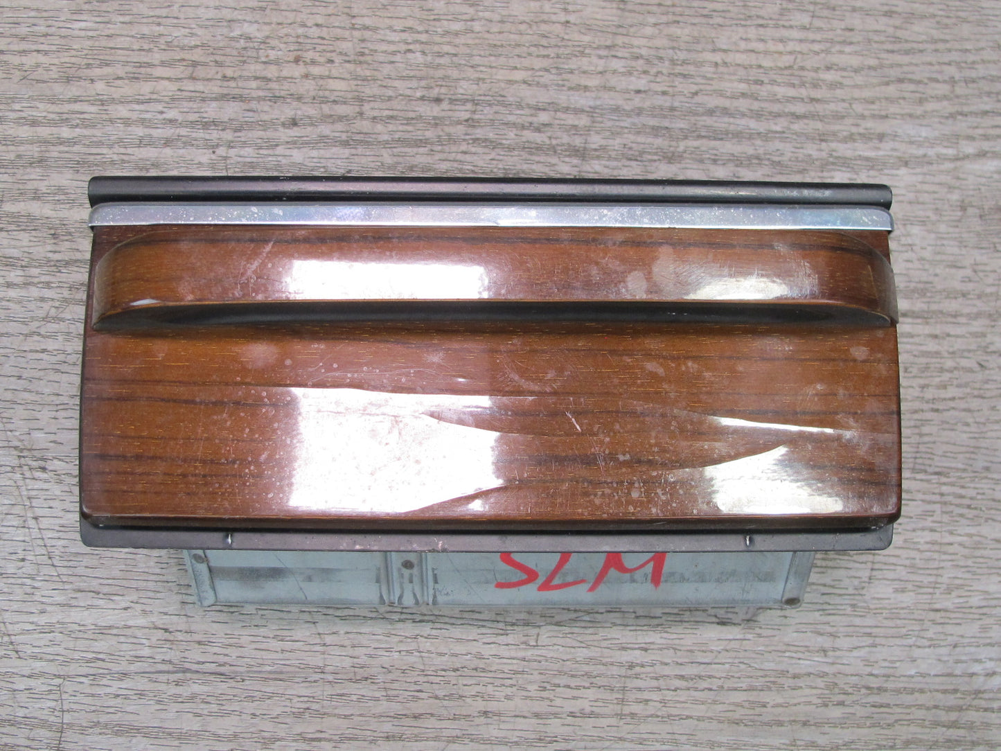 73-89 Mercedes R107 Center Console Wood Ashtray OEM