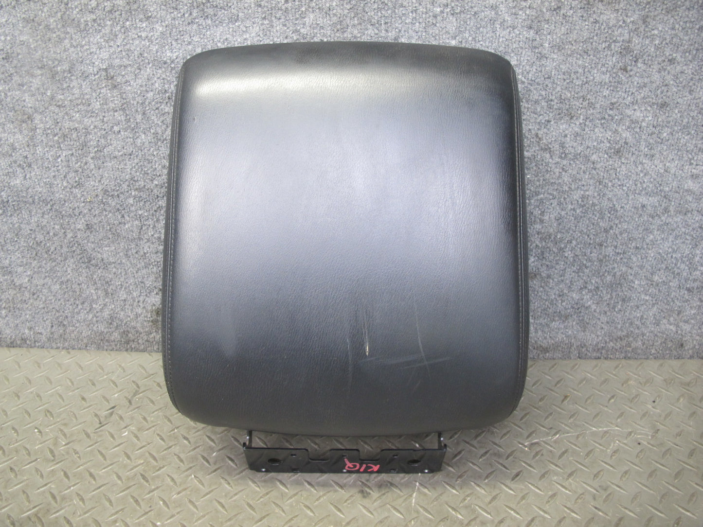 2011-2017 Infiniti QX56 QX80 Front Center Console Armrest Lid Leather Black