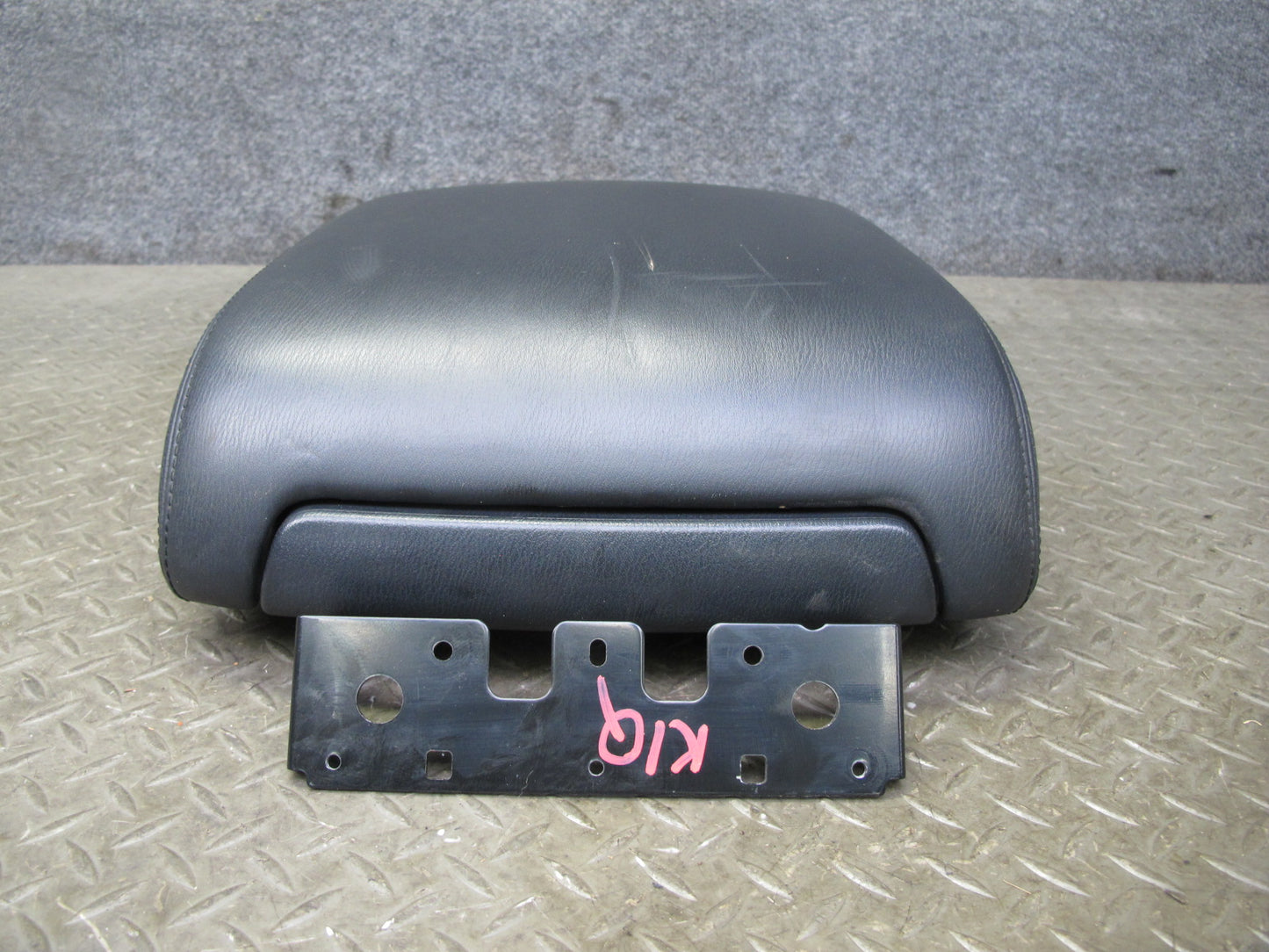 2011-2017 Infiniti QX56 QX80 Front Center Console Armrest Lid Leather Black