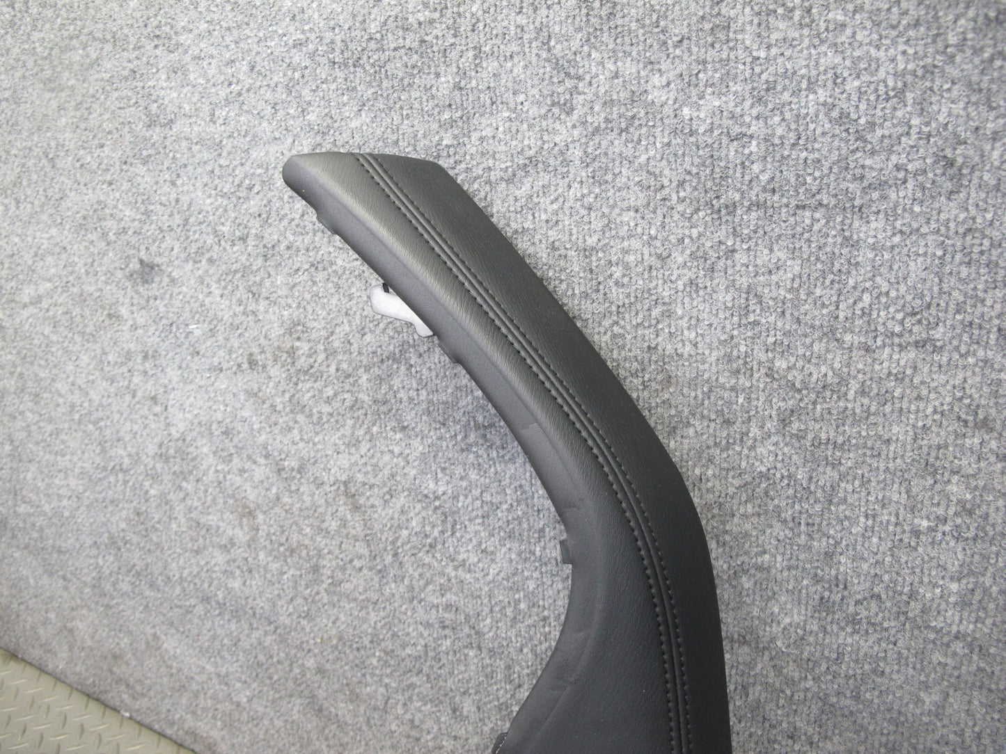 2011-2014 Infiniti QX56 QX80 Center Console Leather Trim Cover Panel Set of 2