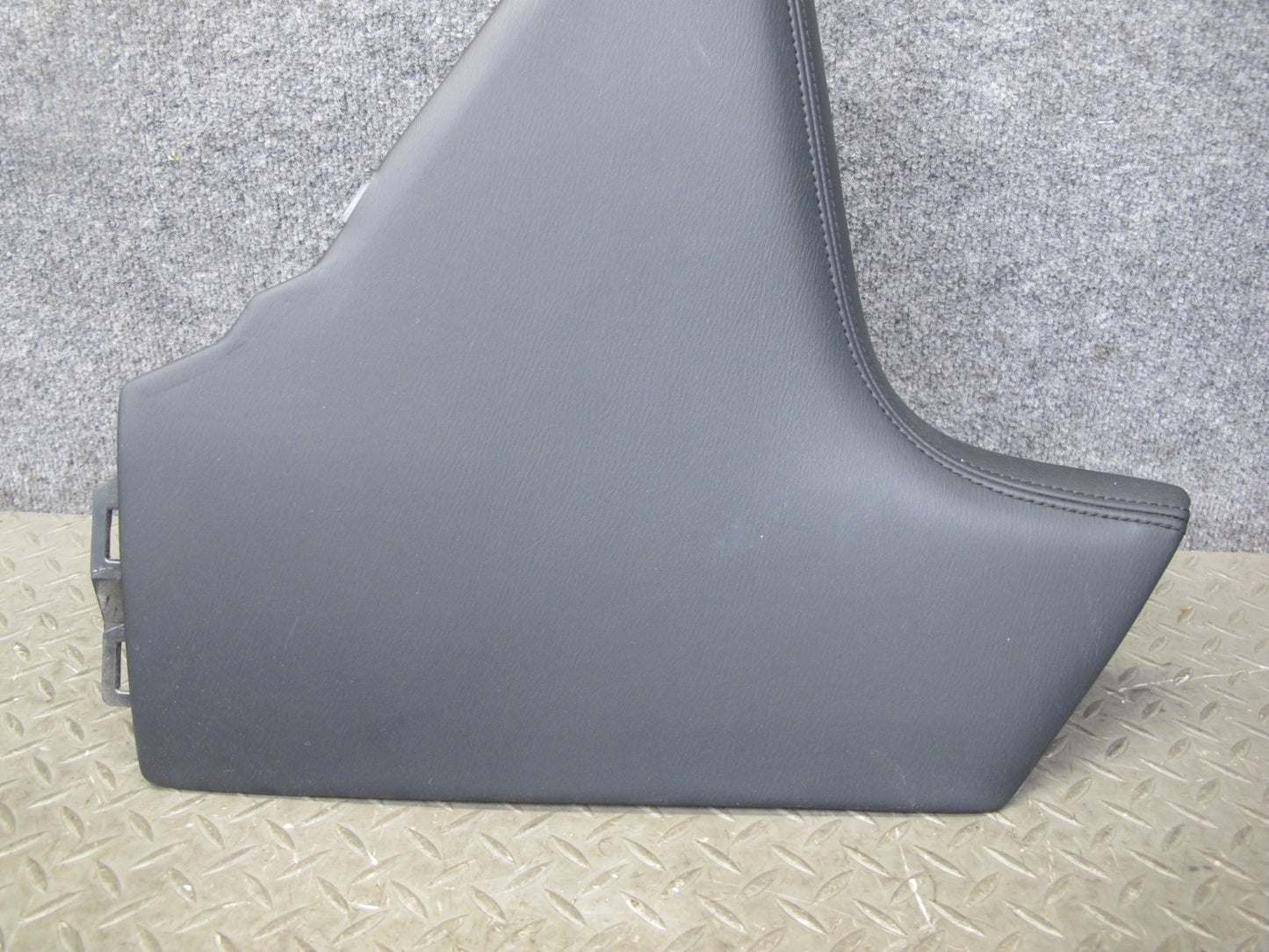 2011-2014 Infiniti QX56 QX80 Center Console Leather Trim Cover Panel Set of 2
