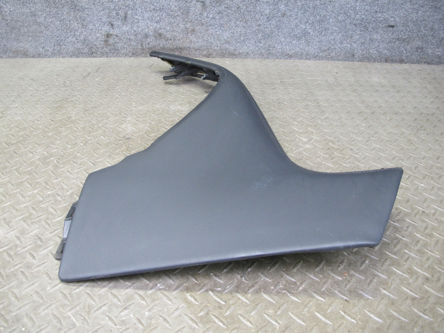 2011-2014 Infiniti QX56 QX80 Center Console Leather Trim Cover Panel Set of 2