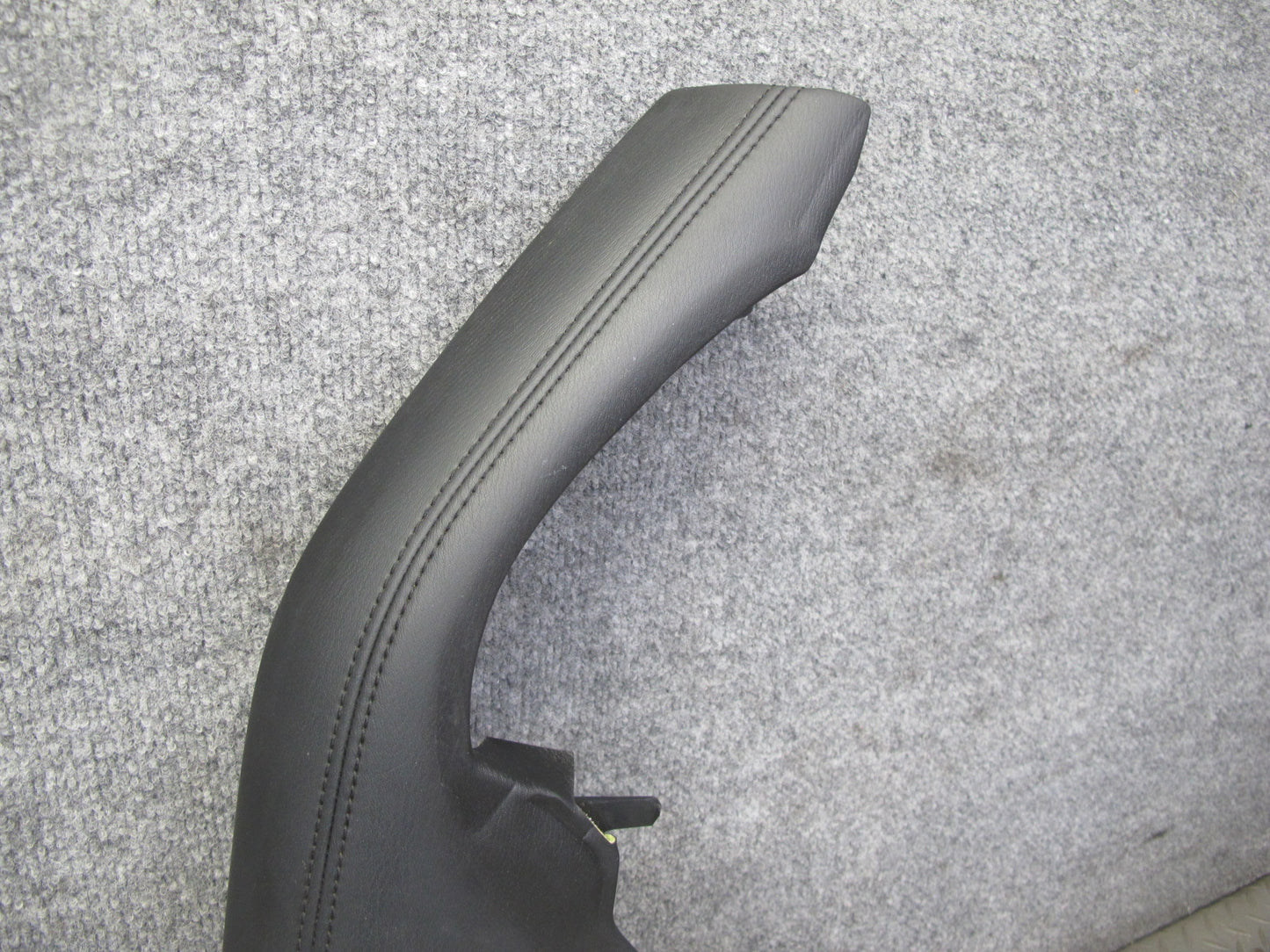 2011-2014 Infiniti QX56 QX80 Center Console Leather Trim Cover Panel Set of 2