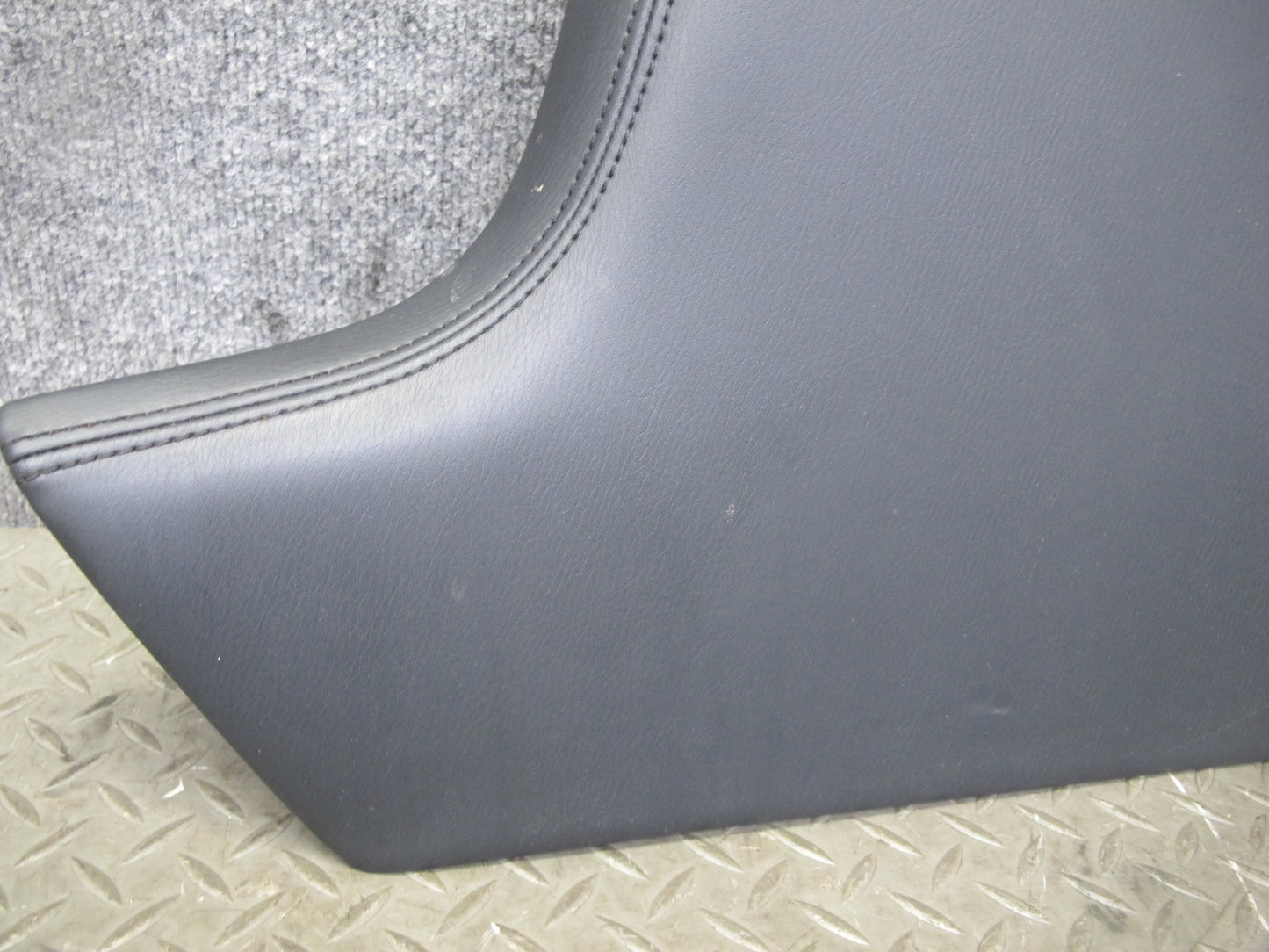 2011-2014 Infiniti QX56 QX80 Center Console Leather Trim Cover Panel Set of 2