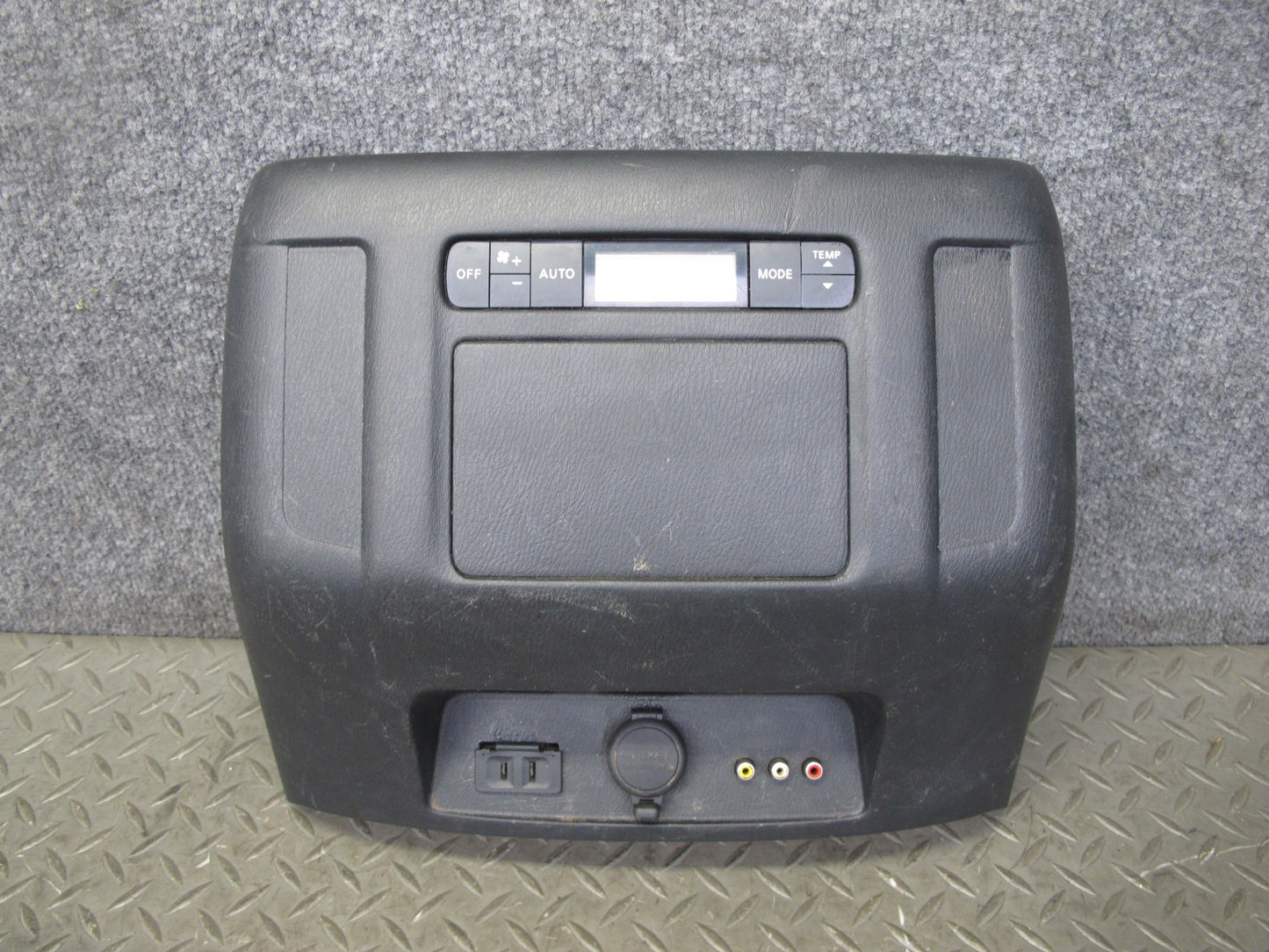 2011-2017 Infiniti QX56 QX80 Center Console Rear Cover Panel Black