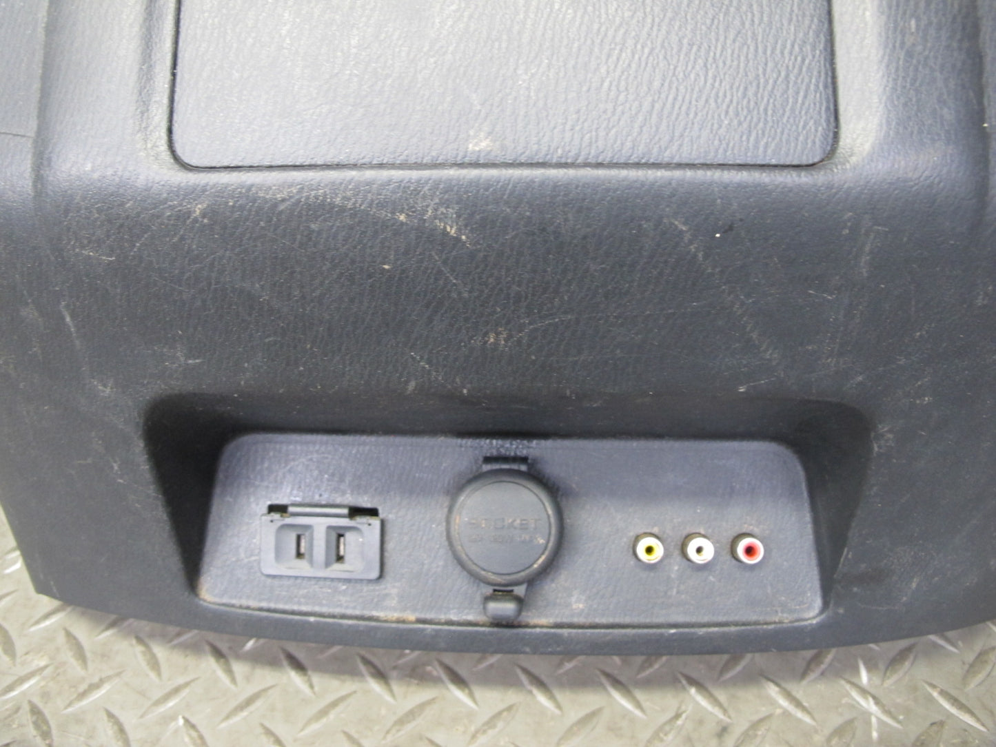 2011-2017 Infiniti QX56 QX80 Center Console Rear Cover Panel Black