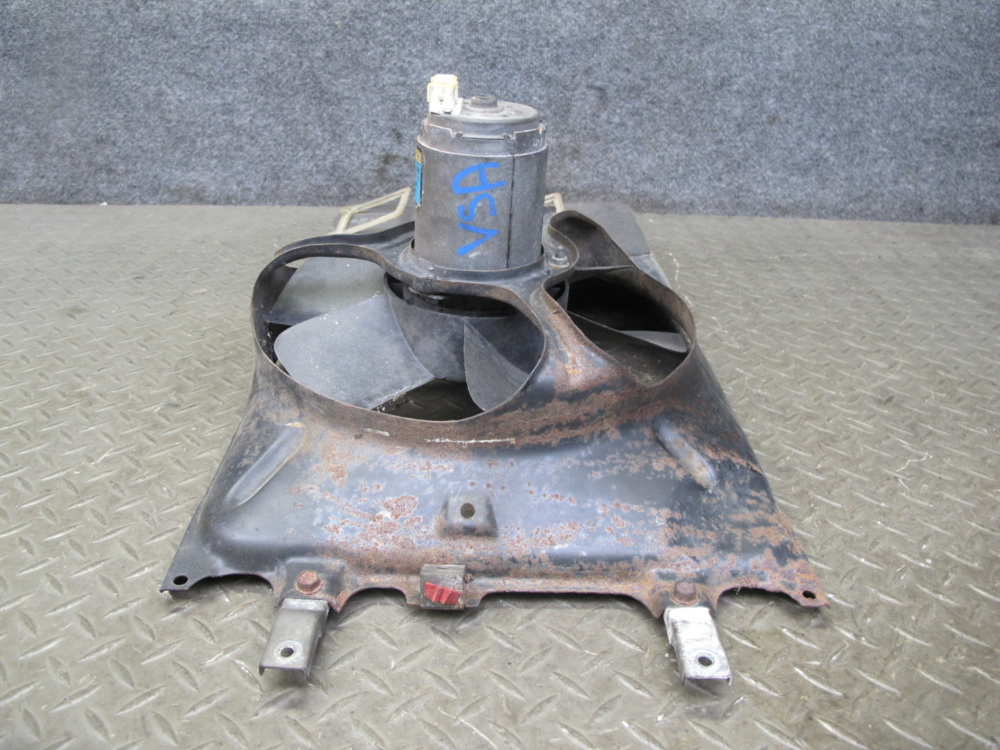 85-88 Volkswagen VW Scirocco Electric Radiator Cooling Fan & Shroud OEM