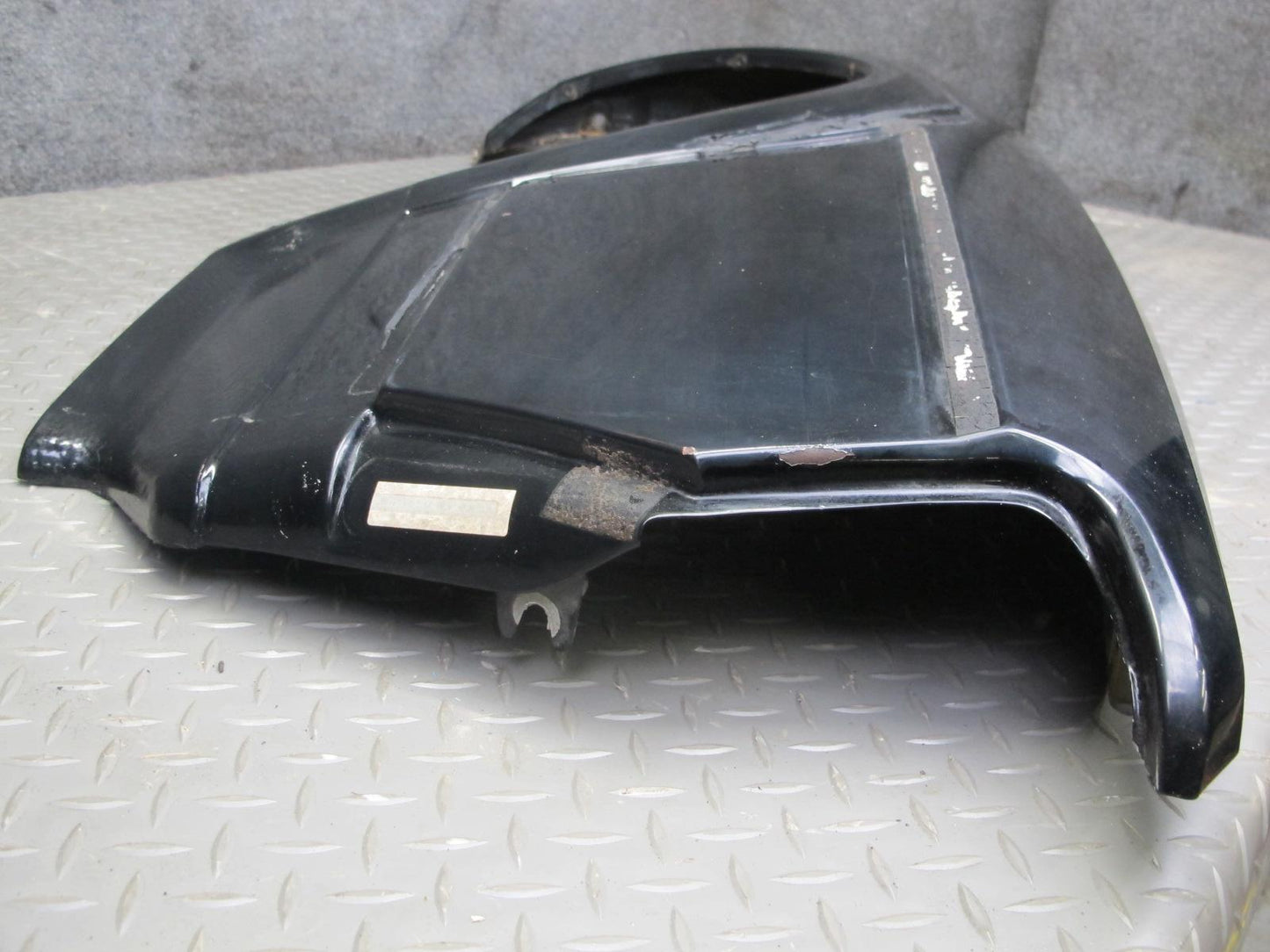 85-88 Volkswagen VW Scirocco Front Right Fender Shell Cover Panel Black OEM