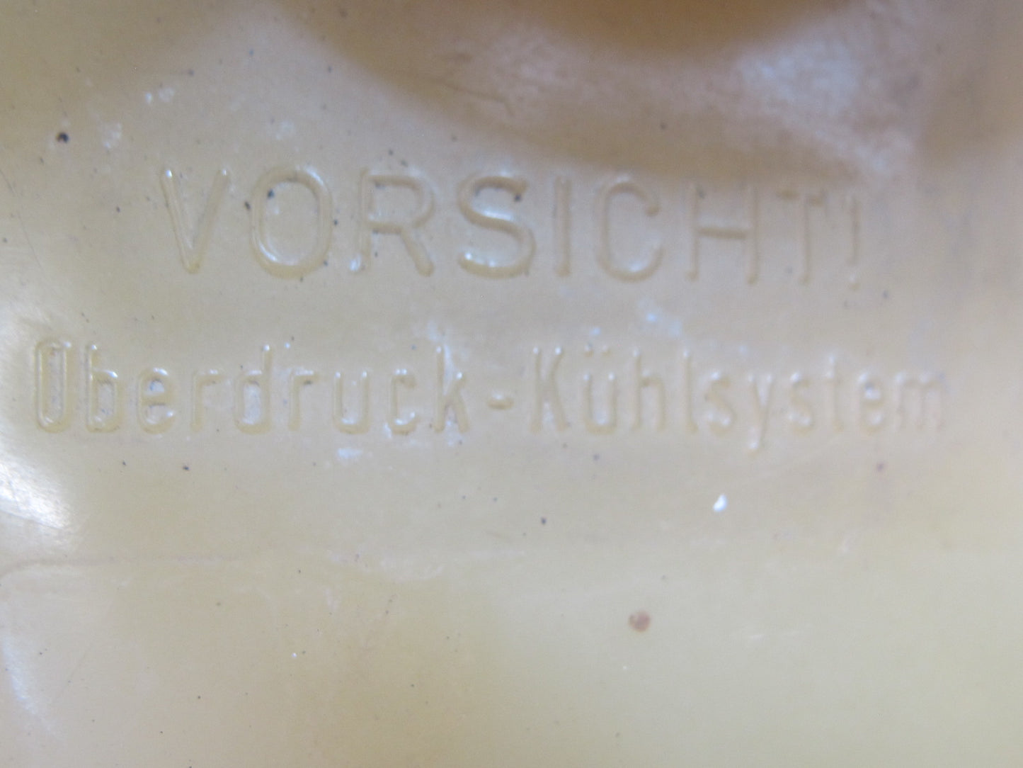73-85 Mercedes R107 Engine Coolant Expansion Overflow Reservoir Tank OEM