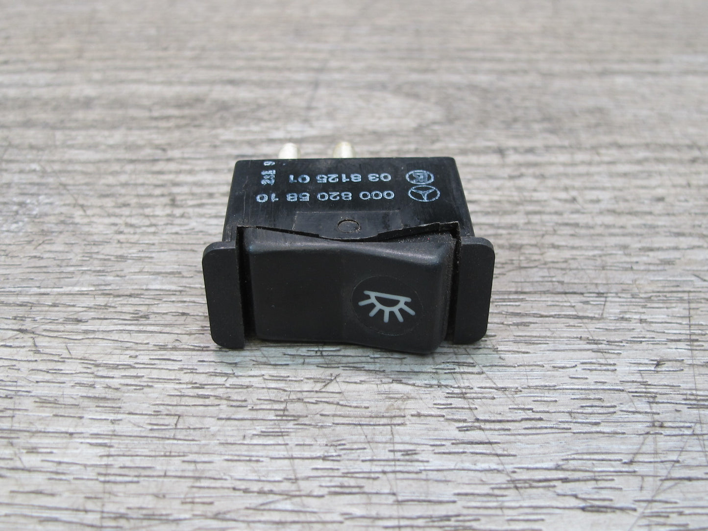 73-85 Mercedes R107 Interior Dome Light Button Switch 0008205810 OEM