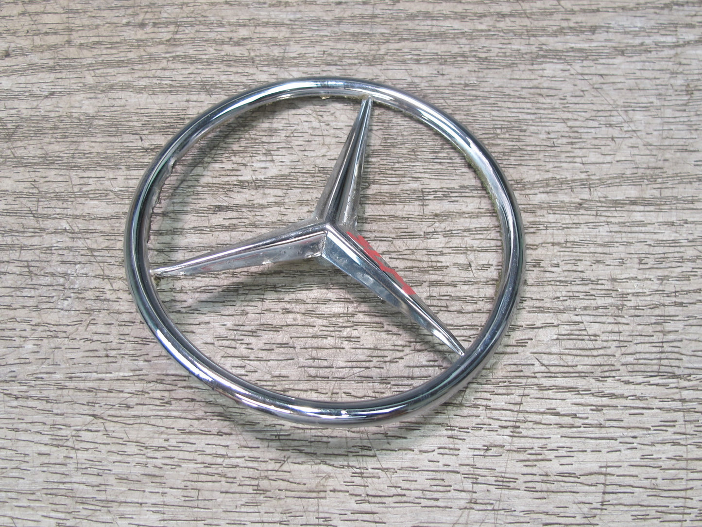 73-85 Mercedes R107 Rear Trunk Lid Emblem Logo Badge Symbol OEM
