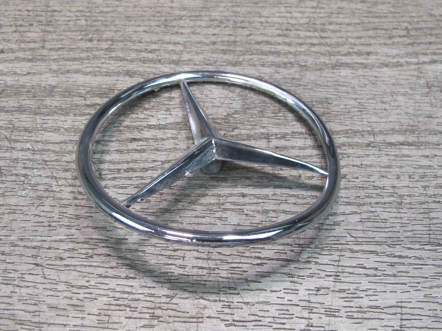 73-85 Mercedes R107 Rear Trunk Lid Emblem Logo Badge Symbol OEM