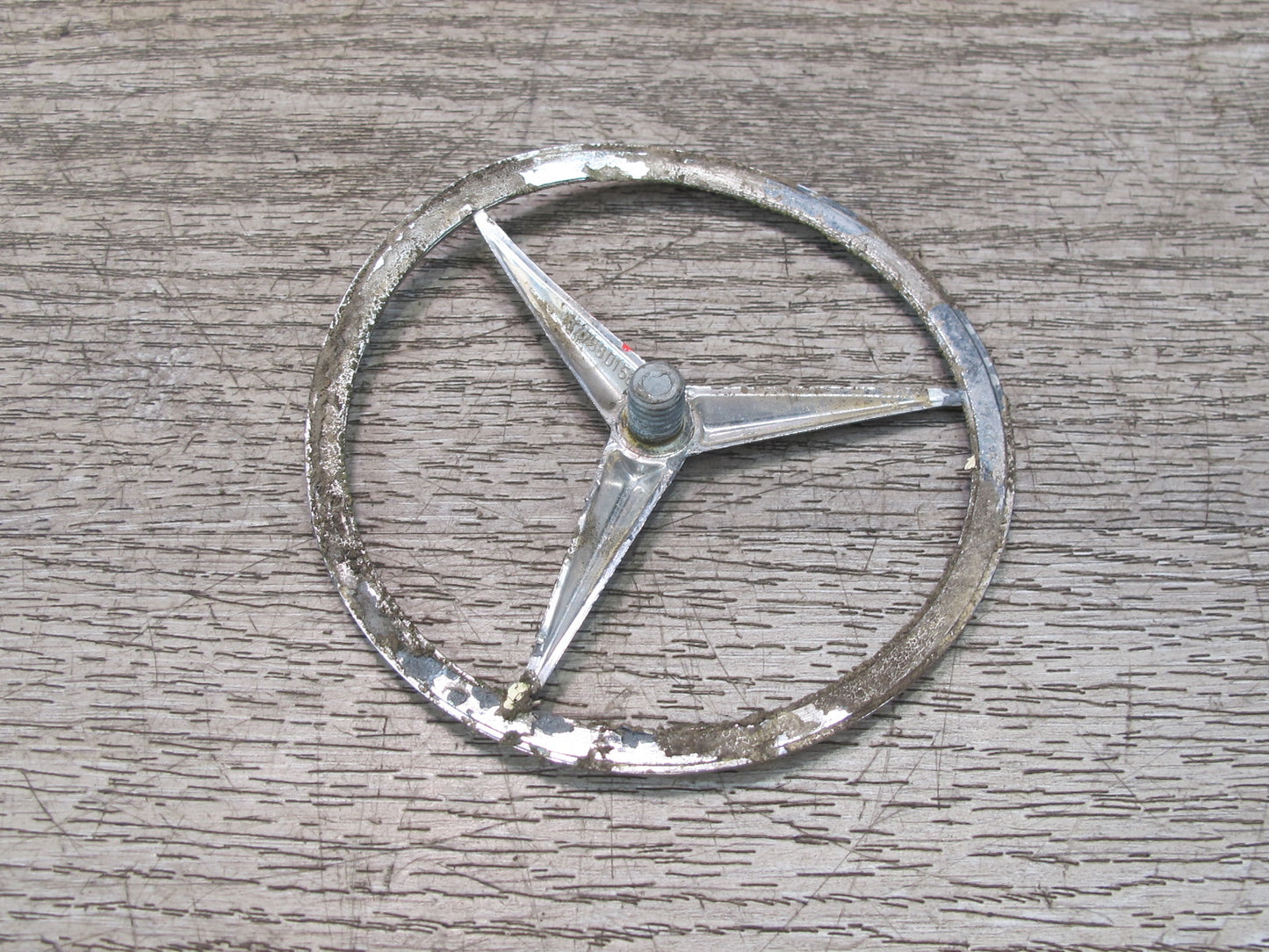 73-85 Mercedes R107 Rear Trunk Lid Emblem Logo Badge Symbol OEM