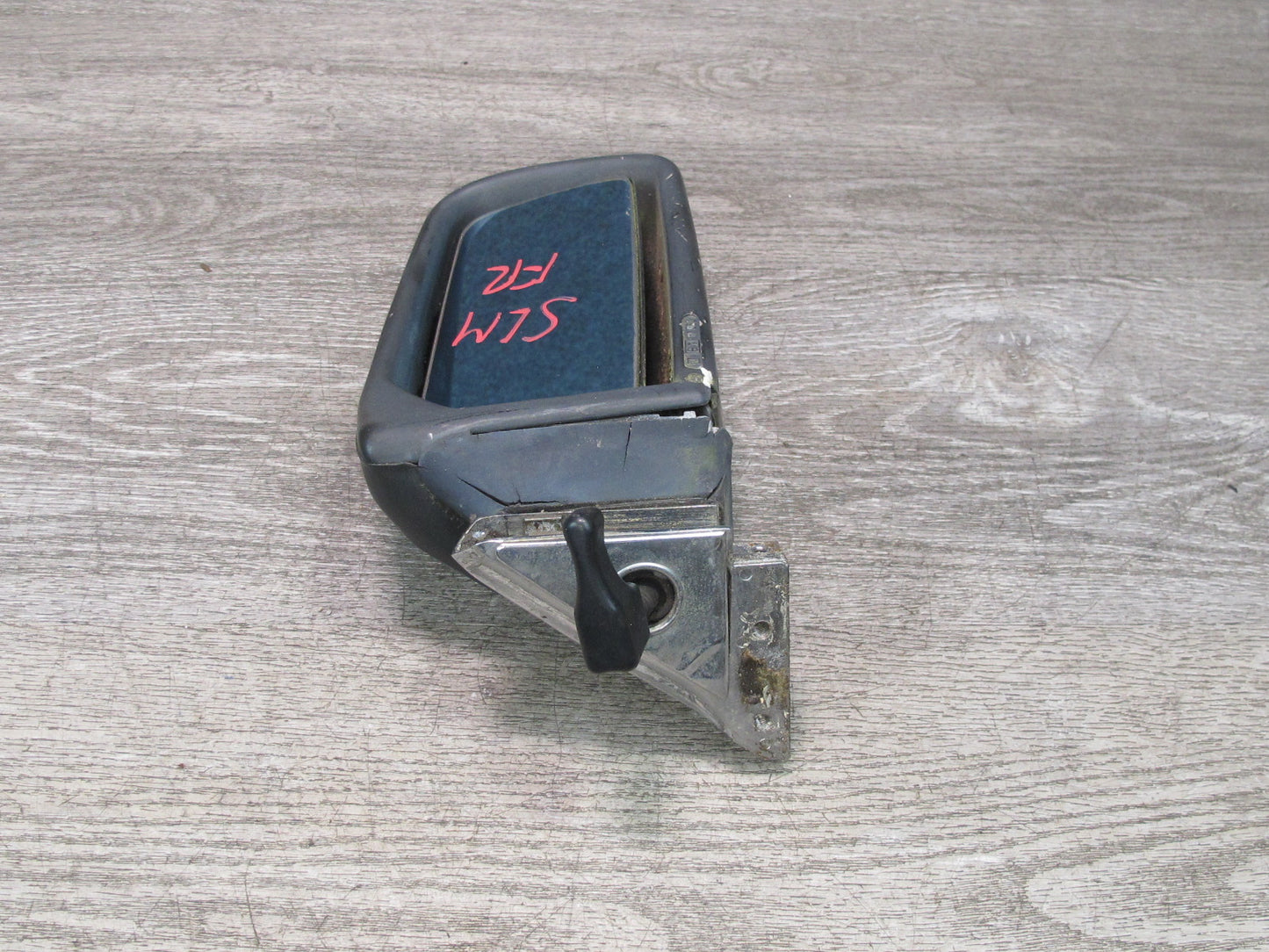 73-89 Mercedes R107 Sl-class Right Door Exterior Side View Manual Mirror OEM