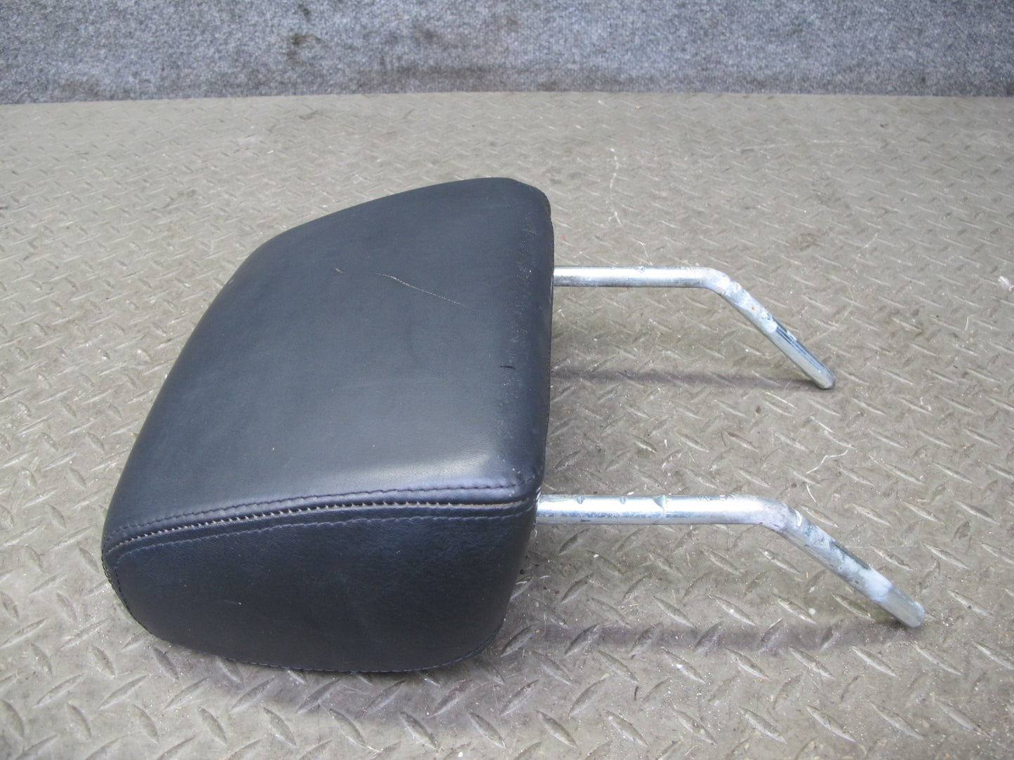 86-88 VW Scirocco MK2 Front Left & Right Seat Leather Headrest Black OEM
