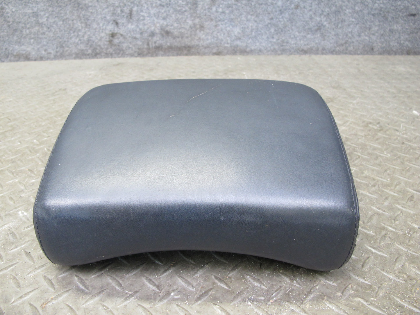 86-88 VW Scirocco MK2 Front Left & Right Seat Leather Headrest Black OEM