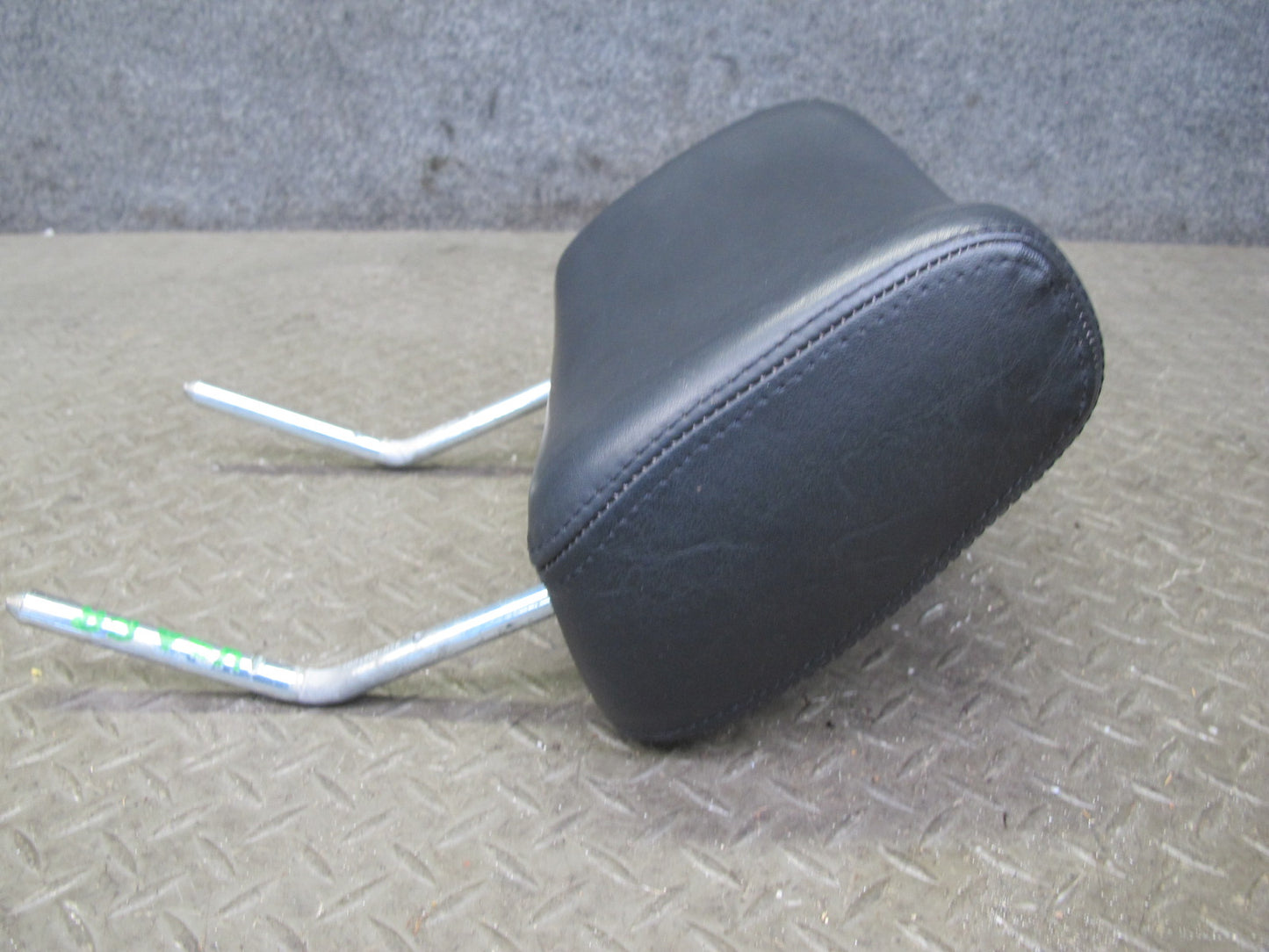 86-88 VW Scirocco MK2 Front Left & Right Seat Leather Headrest Black OEM