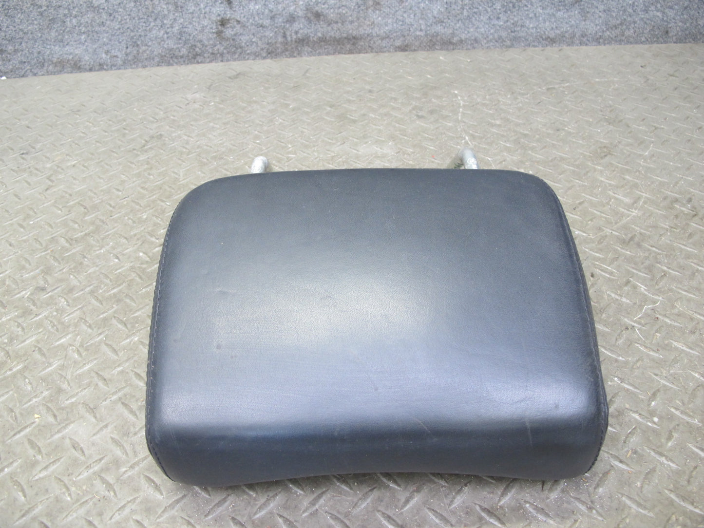 86-88 VW Scirocco MK2 Front Left & Right Seat Leather Headrest Black OEM