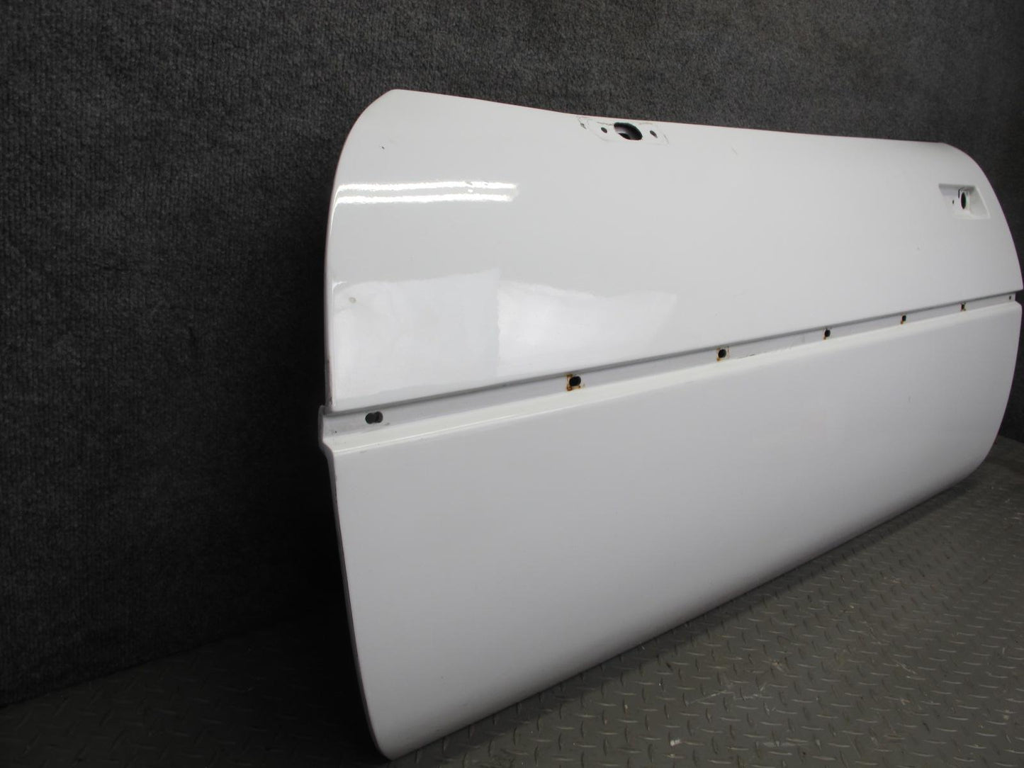 84-94 Chevrolet Corvette C4 Left Driver Door Shell Panel Arctic White OEM